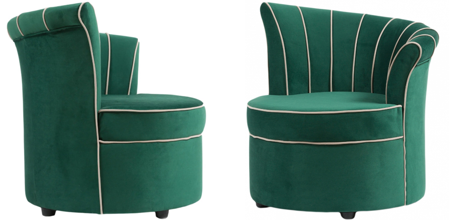 Кресло Curly Backrest Green Кресло Curly Backrest Green - Loft-Concept в Челябинске