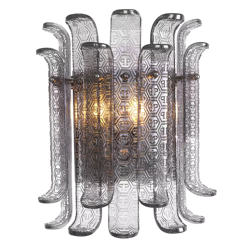 Бра Philipp Plein Wall Lamp Rodeo Drive Серый Бра Philipp Plein Wall Lamp Rodeo Drive Серый в Челябинске | Loft Concept