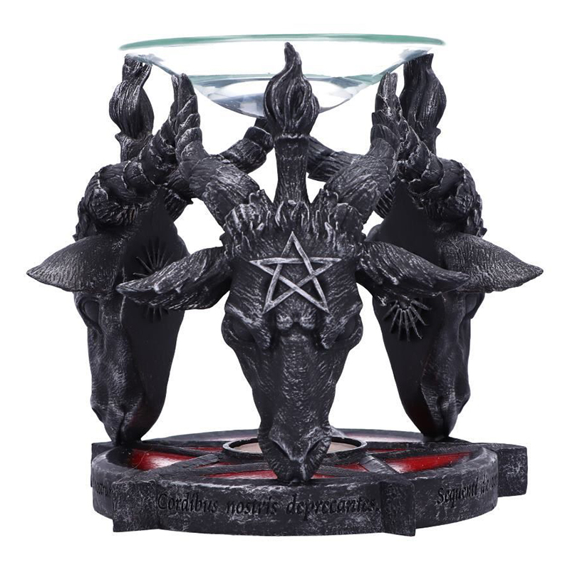 Подсвечник с чашей Baphomet Head Черный Подсвечник с чашей Baphomet Head Черный в Челябинске | Loft Concept