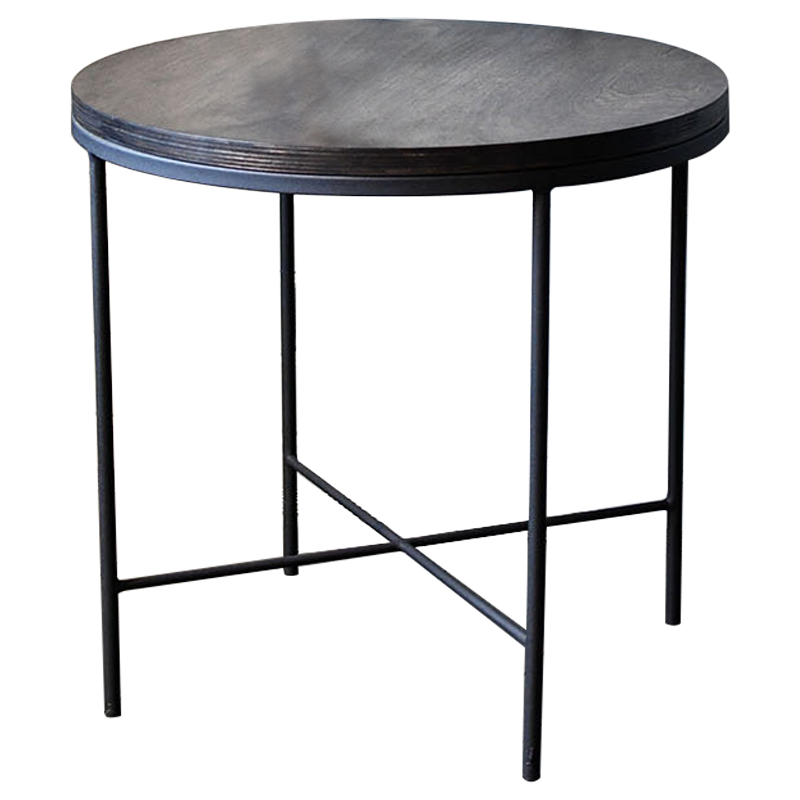 Кофейный стол Nava Industrial Metal Rust Coffee Table Коричневый Черный Кофейный стол Nava Industrial Metal Rust Coffee Table Коричневый Черный в Челябинске | Loft Concept