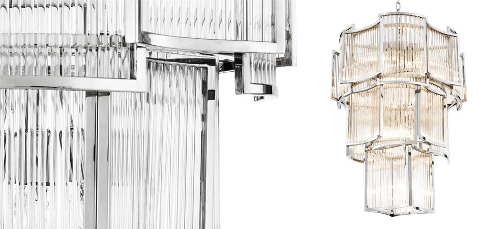 Люстра Chandelier Jet Set Nickel Люстра Chandelier Jet Set Nickel - Loft-Concept в Челябинске