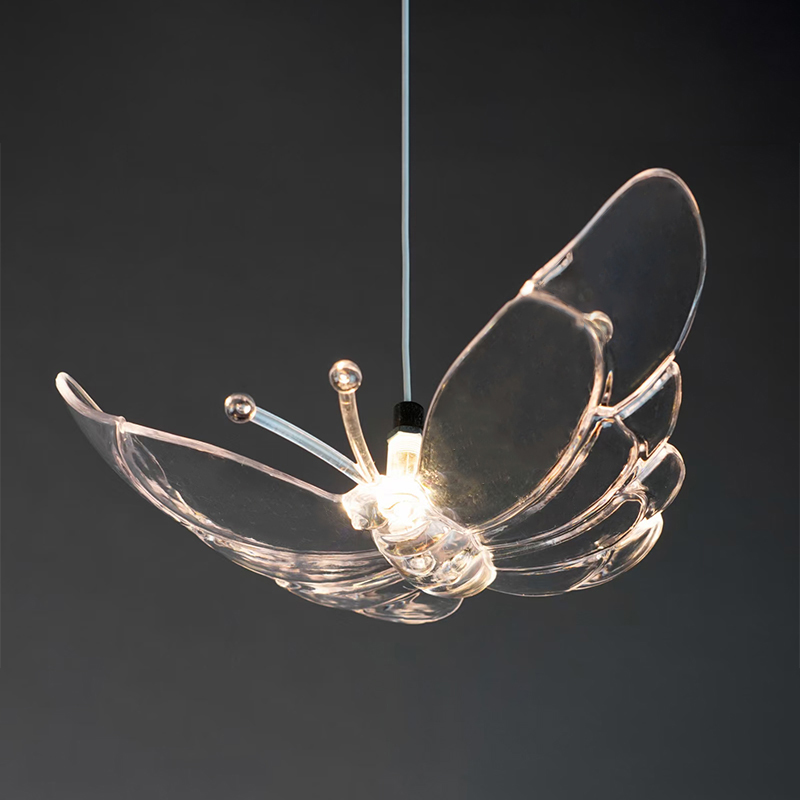 Butterfly Double Pendant Lamp E Прозрачный Butterfly Double Pendant Lamp E Прозрачный в Челябинске | Loft Concept