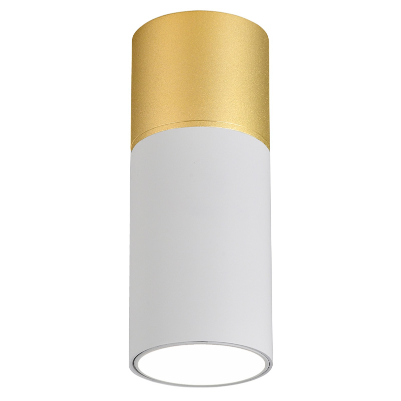 Накладной светодиодный спот Delightfull White&Gold Золотой Белый Накладной светодиодный спот Delightfull White&Gold Золотой Белый в Челябинске | Loft Concept