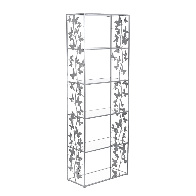 Стеллаж Silver Butterfly Wide Серебряный Стеллаж Silver Butterfly Wide Серебряный в Челябинске | Loft Concept