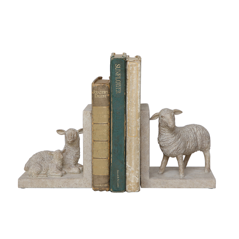 Держатель для книг Decor Sheep Белый бетон Держатель для книг Decor Sheep Белый бетон в Челябинске | Loft Concept