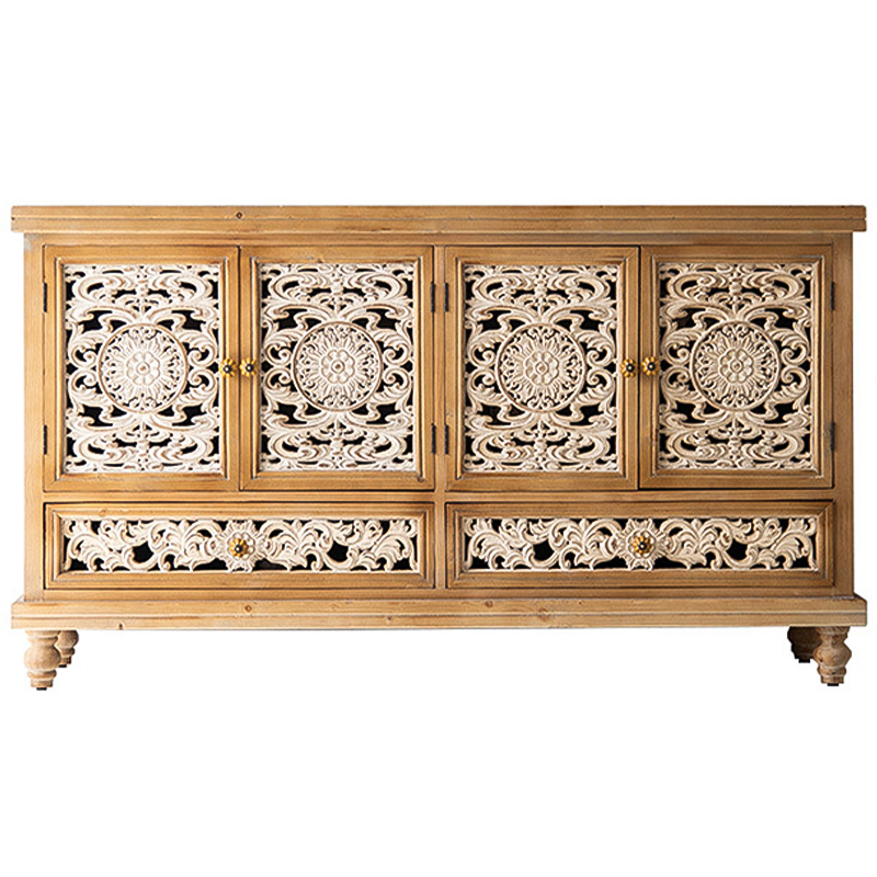 Комод Lambert Provence Chest of Drawers Древесина Белый Комод Lambert Provence Chest of Drawers Древесина Белый в Челябинске | Loft Concept