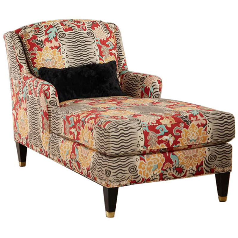 Кушетка Tibetan Tiger Lounge Sofa Красный Черный Бежевый Бирюзовый Кушетка Tibetan Tiger Lounge Sofa Красный Черный Бежевый Бирюзовый в Челябинске | Loft Concept