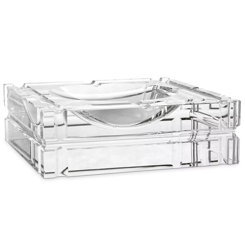 Пепельница Eichholtz Ashtray Nestor Glass Прозрачное Стекло Пепельница Eichholtz Ashtray Nestor Glass Прозрачное Стекло в Челябинске | Loft Concept