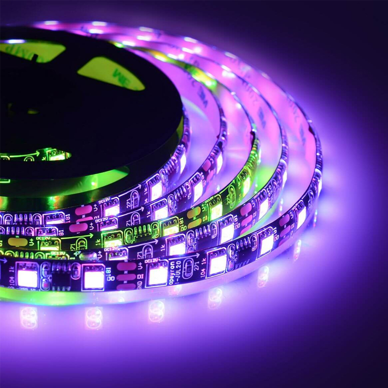 Комплект светодиодной влагозащищенной ленты 14,4W/m 60Led/m 5050SMD разноцветный 5M Белый Комплект светодиодной влагозащищенной ленты 14,4W/m 60Led/m 5050SMD разноцветный 5M Белый в Челябинске | Loft Concept