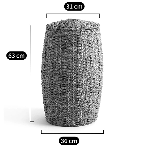 Корзина с крышкой из камыша Chane Wicker Basket Корзина с крышкой из камыша Chane Wicker Basket в Челябинске