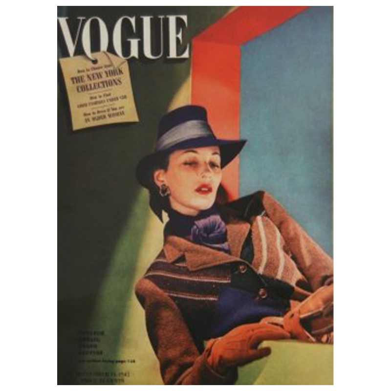 Постер Vogue Cover 1942 September Постер Vogue Cover 1942 September в Челябинске | Loft Concept