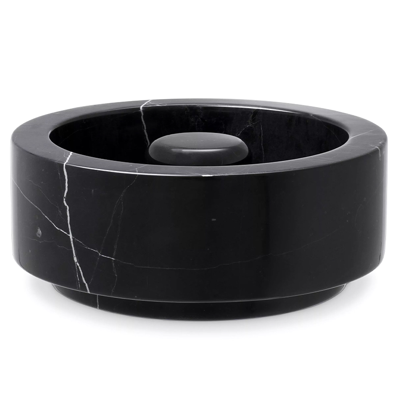 Пепельница Eichholtz Ashtray Poulsen Black Черный Мрамор Nero Пепельница Eichholtz Ashtray Poulsen Black Черный Мрамор Nero в Челябинске | Loft Concept