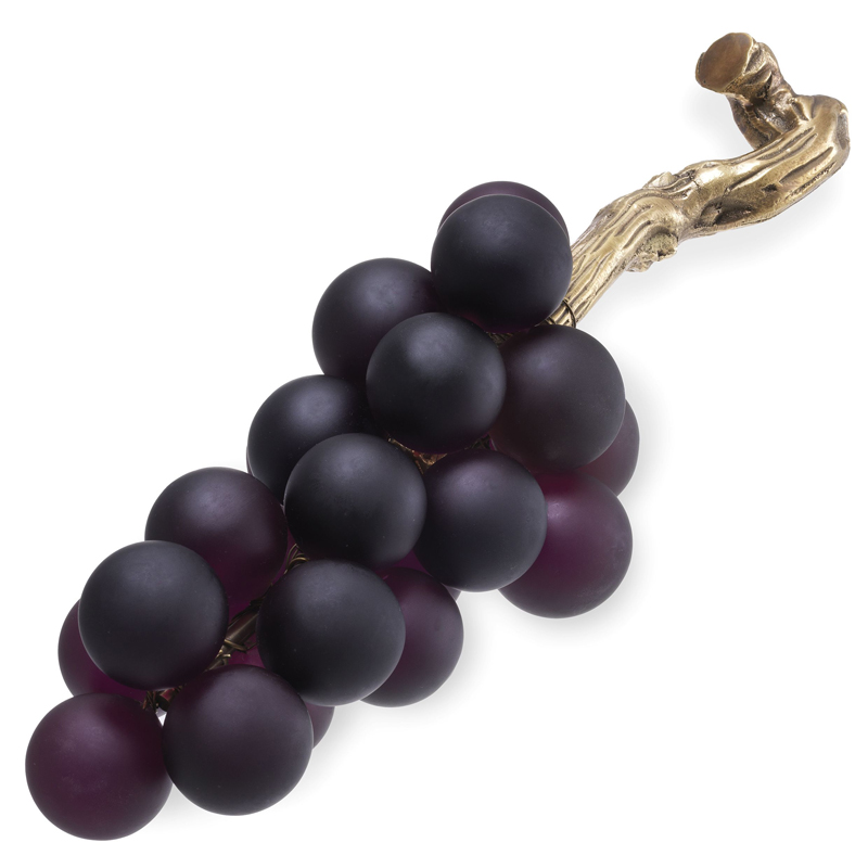 Аксессуар Eichholtz Object french grapes Purple Пурпурно-фиолетовый Винтажная латунь Аксессуар Eichholtz Object french grapes Purple Пурпурно-фиолетовый Винтажная латунь в Челябинске | Loft Concept
