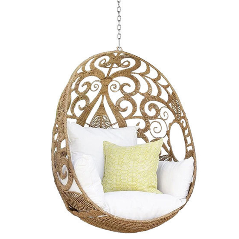 Подвесное плетеное кресло Azure Hanging Chair Бежевый Древесина Подвесное плетеное кресло Azure Hanging Chair Бежевый Древесина в Челябинске | Loft Concept