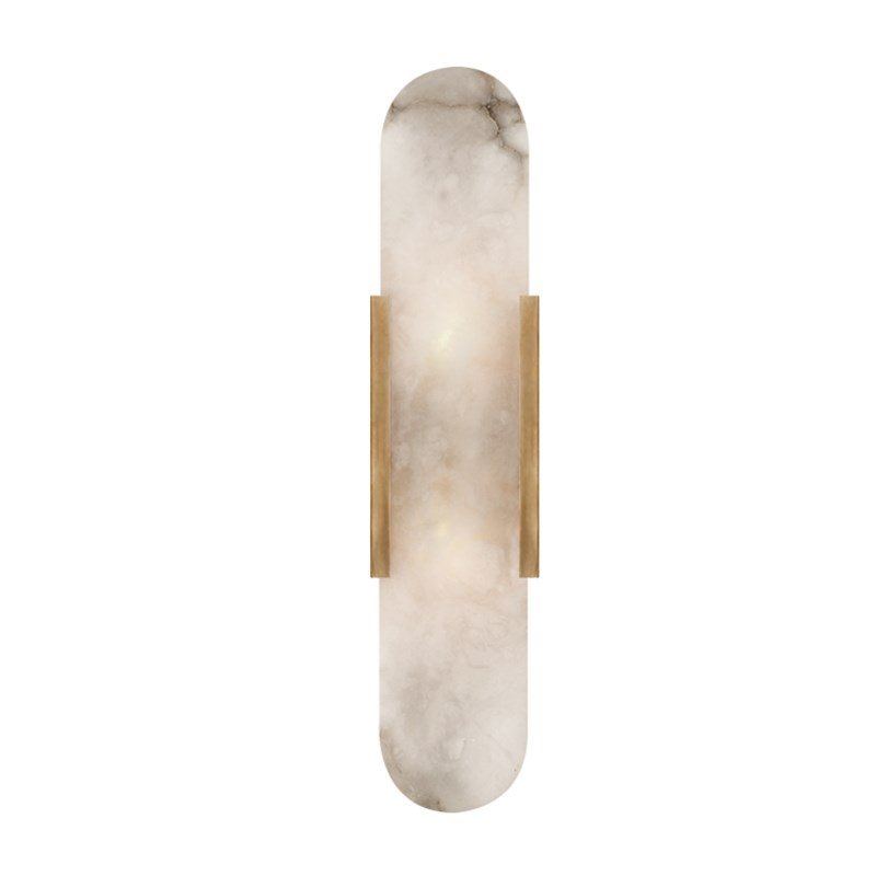 Бра MELANGE ELONGATED SCONCE Черный Латунь Бра MELANGE ELONGATED SCONCE Черный Латунь в Челябинске | Loft Concept