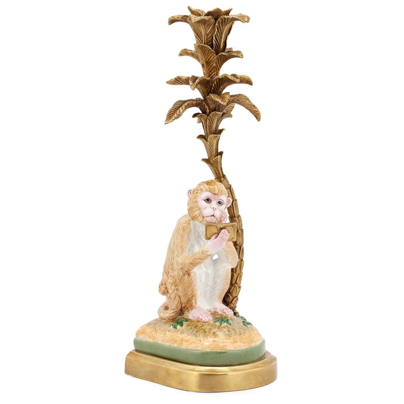 Подсвечник CANDLEHOLDER MONKEY ATLANTIDE L Бежевый Бронза Подсвечник CANDLEHOLDER MONKEY ATLANTIDE L Бежевый Бронза в Челябинске | Loft Concept