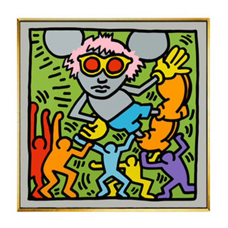 Постер Keith Haring 17 Мульти Постер Keith Haring 17 Мульти в Челябинске | Loft Concept
