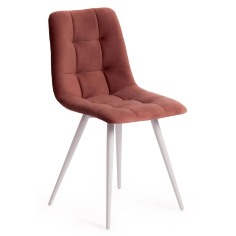 Стул Nancy Coral Chair Коралловый Белый Стул Nancy Coral Chair Коралловый Белый в Челябинске | Loft Concept