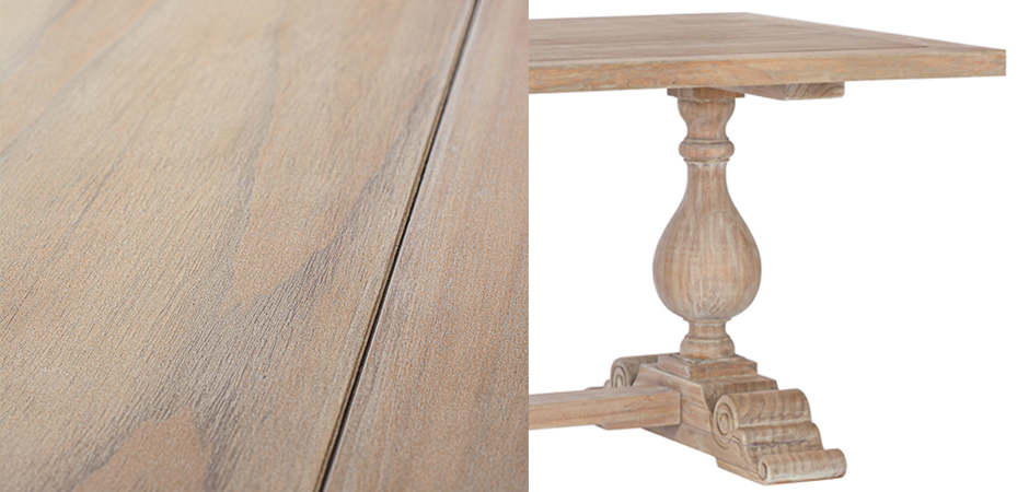 Обеденный стол Massive Balusters Обеденный стол Massive Balusters - Loft-Concept в Челябинске