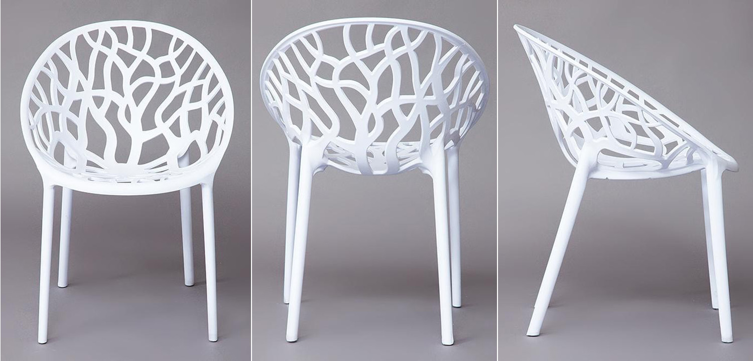 Стул Contes de jardin white - фото