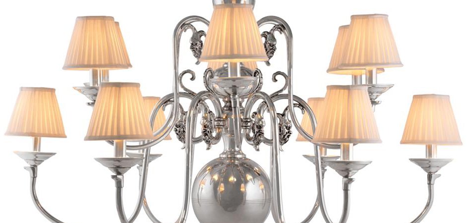 Люстра Eichholtz Chandelier La Chapelle Silver - Loft-Concept в Челябинске