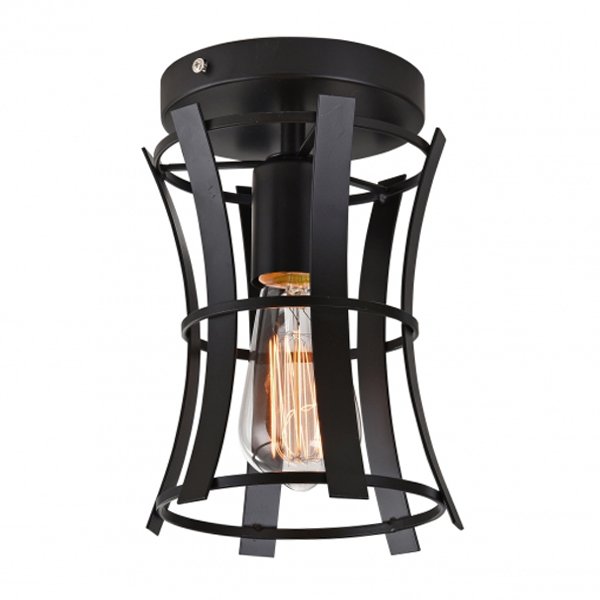 Потолочный светильник Loft Medieval Torch Top Черный Потолочный светильник Loft Medieval Torch Top Черный в Челябинске | Loft Concept