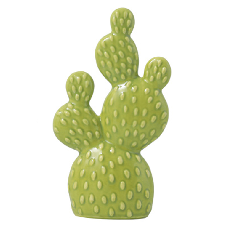 Статуэтка Flat Cactus Салатовый Статуэтка Flat Cactus Салатовый в Челябинске | Loft Concept