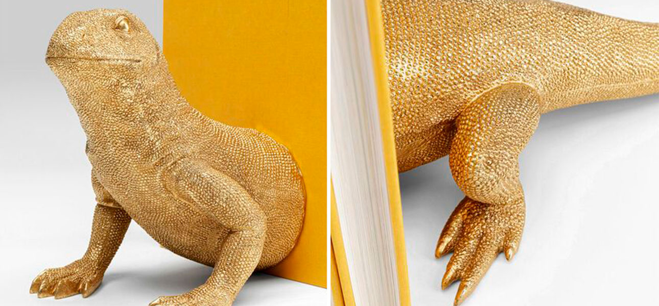 Держатель для книг фигурка Ящерица Lizard - фото №2