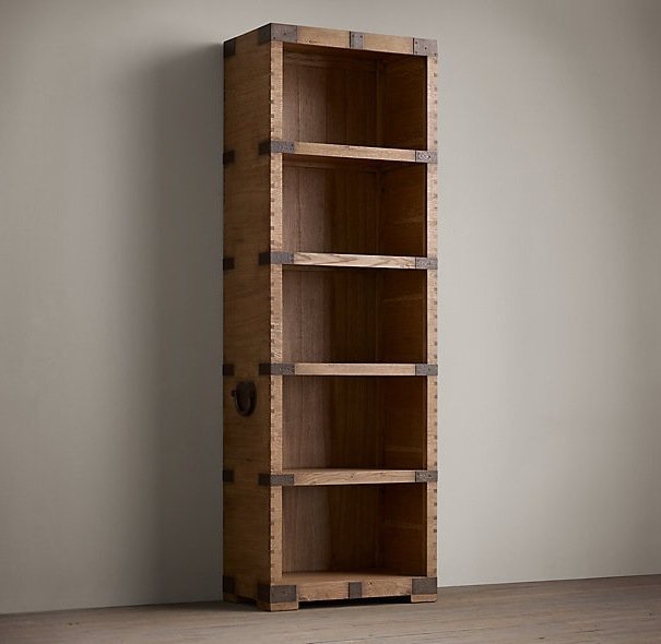 Стеллаж Vintage Rack Дуб темный Стеллаж Vintage Rack Дуб темный в Челябинске | Loft Concept