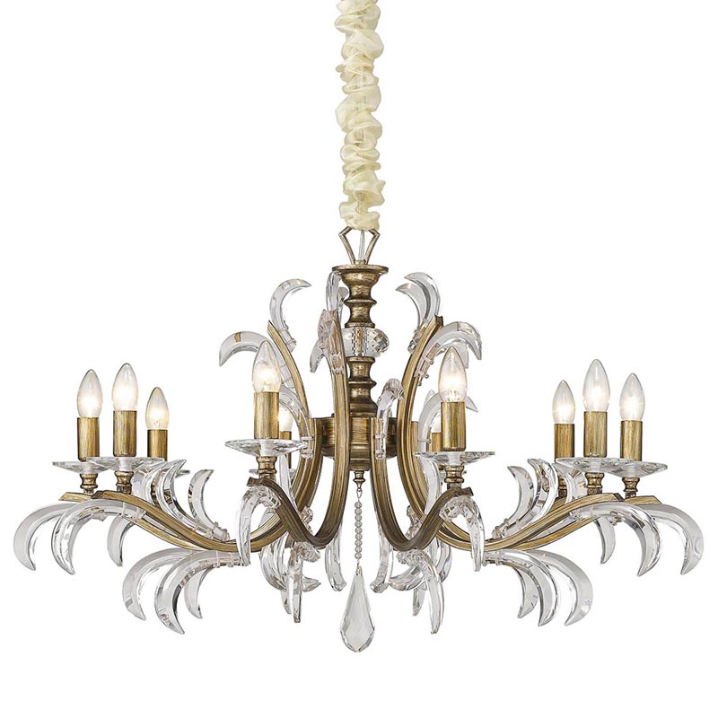 Люстра Blenden Chandelier 100 Серебряный Люстра Blenden Chandelier 100 Серебряный в Челябинске | Loft Concept