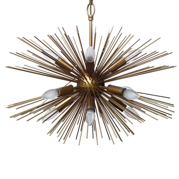 Люстра Astra Chandelier Sputnik Brass 60 Люстра Astra Chandelier Sputnik Brass 60 в Челябинске | Loft Concept