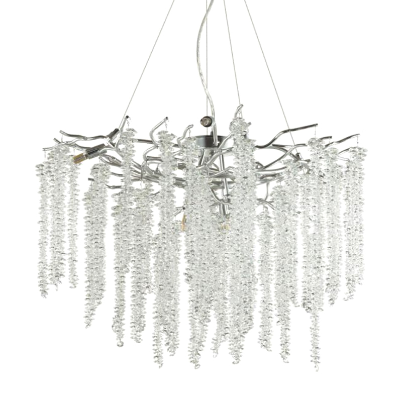 Люстра Fairy Tree Silver на 8 ламп Серебряный Люстра Fairy Tree Silver на 8 ламп Серебряный в Челябинске | Loft Concept