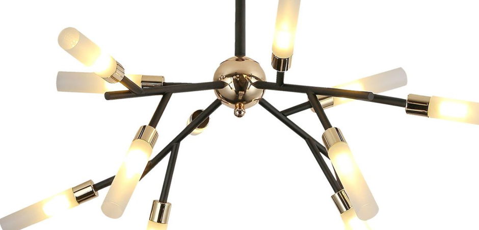 Люстра White Tube Valley Arredoluce Chandelier 12 Люстра White Tube Valley Arredoluce Chandelier 12 - Loft-Concept в Челябинске