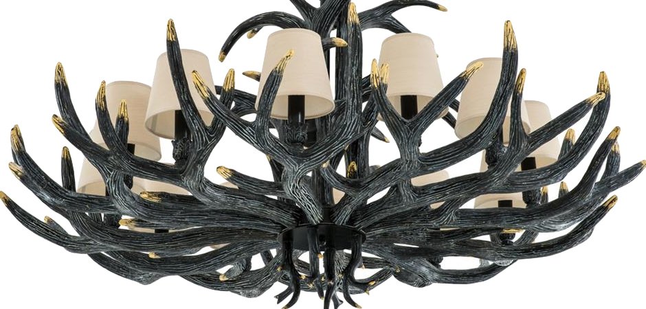 Люстра Eichholtz Chandelier Horn XL - Loft-Concept в Челябинске