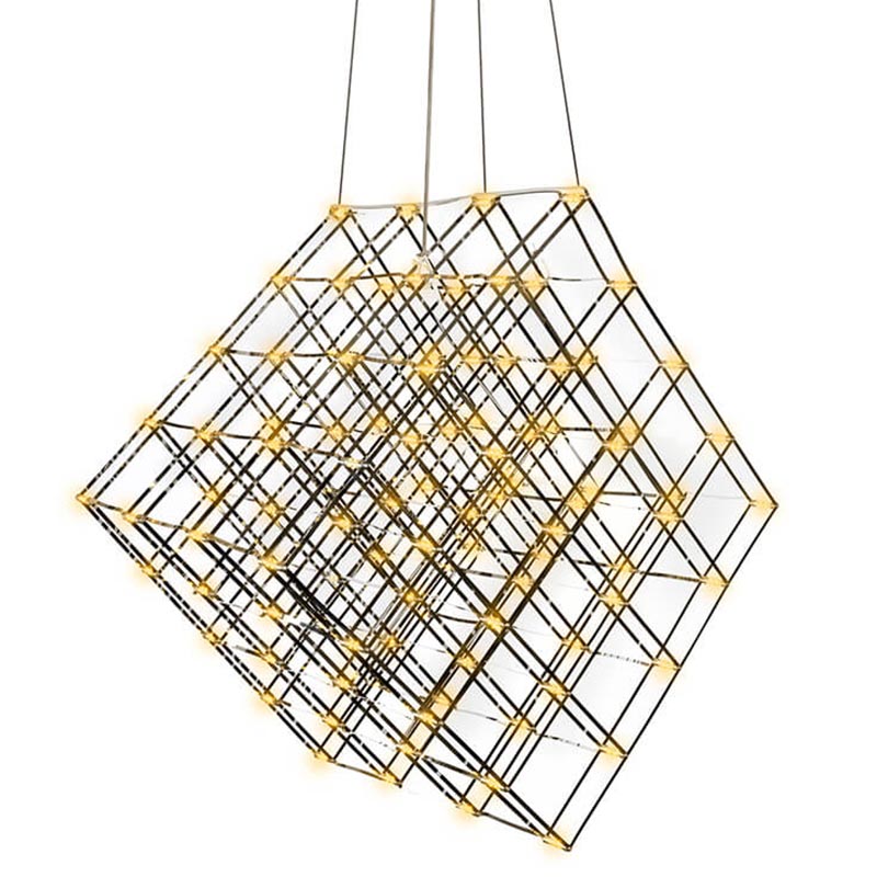 Люстра Moooi Tesseract Yellow lamp L Хром в Челябинске | Loft Concept 