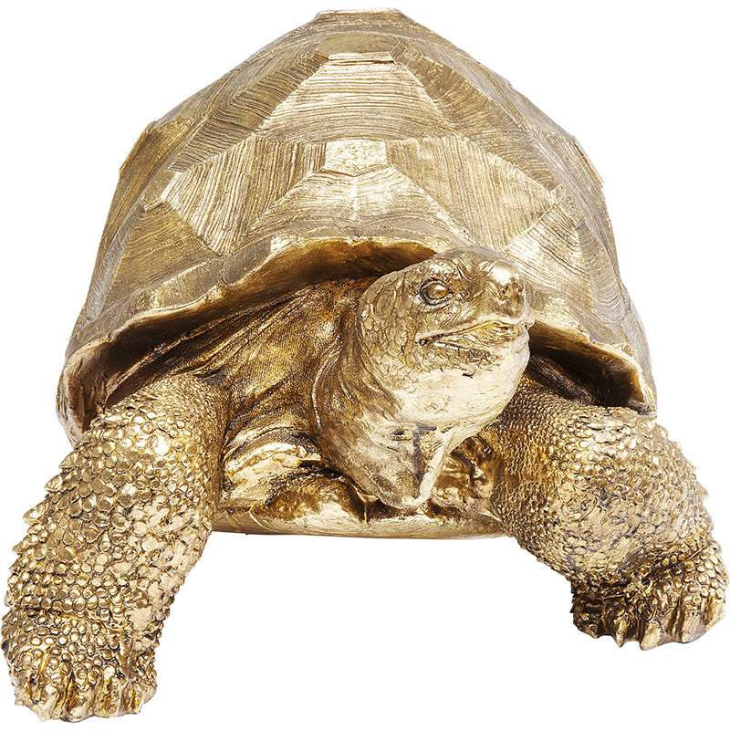 Статуэтка Golden Land Turtle Золотой Статуэтка Golden Land Turtle Золотой в Челябинске | Loft Concept