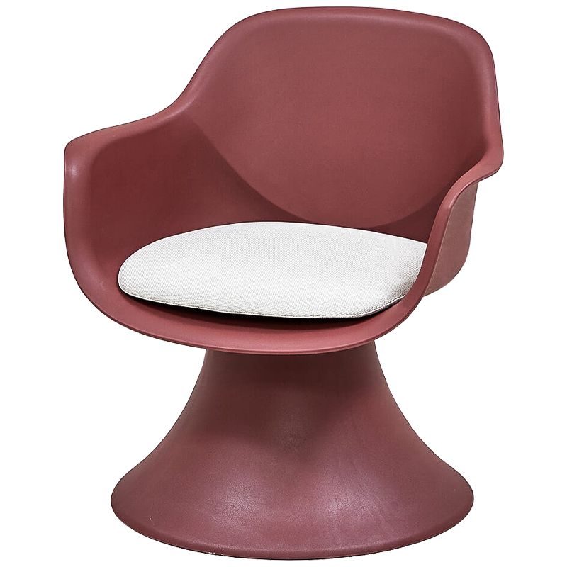 Стул Laerk Stool Бургундский красный Белый Стул Laerk Stool Бургундский красный Белый в Челябинске | Loft Concept
