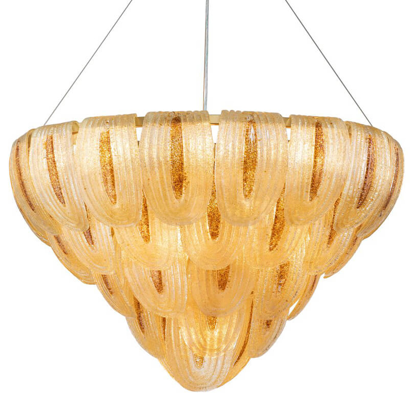 Люстра Drooping Leaves Chandelier 100 Золотой Люстра Drooping Leaves Chandelier 100 Золотой в Челябинске | Loft Concept