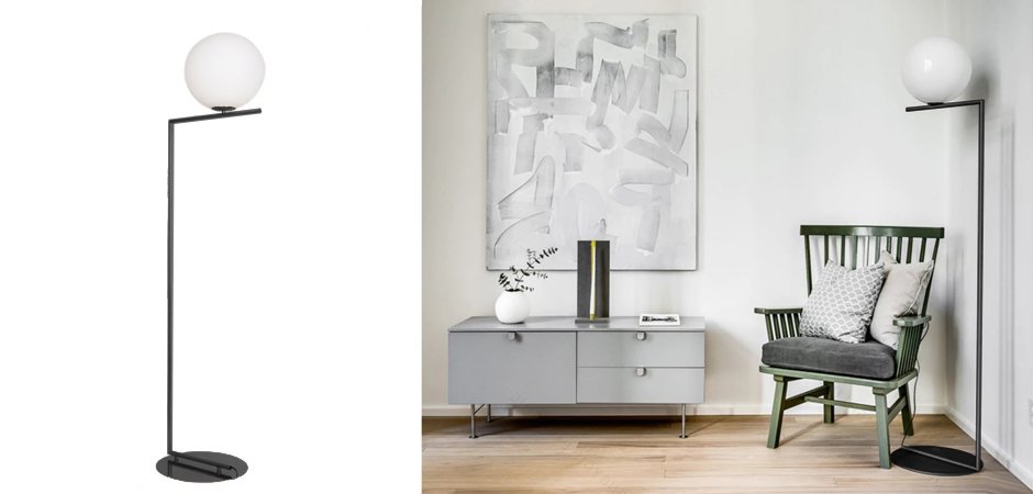 Торшер Flos IC Lights F Black Торшер Flos IC Lights F Black - Loft-Concept в Челябинске