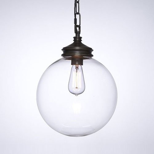 Подвесной светильник Loft Glass Sphere Искусственная бурая ржавчина Черный Подвесной светильник Loft Glass Sphere Искусственная бурая ржавчина Черный в Челябинске | Loft Concept
