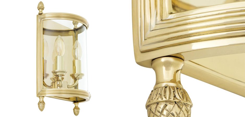 Бра Wall Lamp Lennon S Brass - Loft-Concept в Челябинске
