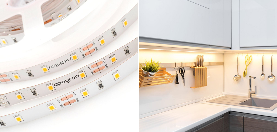 Светодиодная лента 4,8W/m 60LED/m 2835SMD теплый белый 5M Светодиодная лента 4,8W/m 60LED/m 2835SMD теплый белый 5M - Loft-Concept в Челябинске
