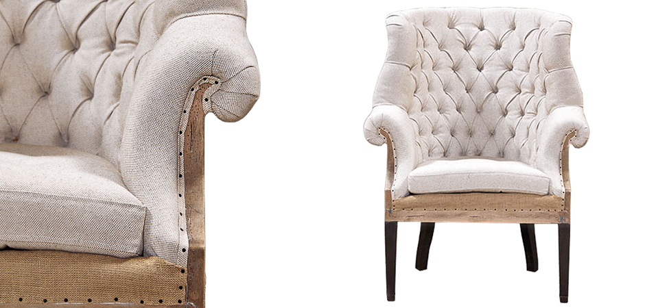 Кресло Gamilton Armchair Beige Кресло Gamilton Armchair Beige - Loft-Concept в Челябинске