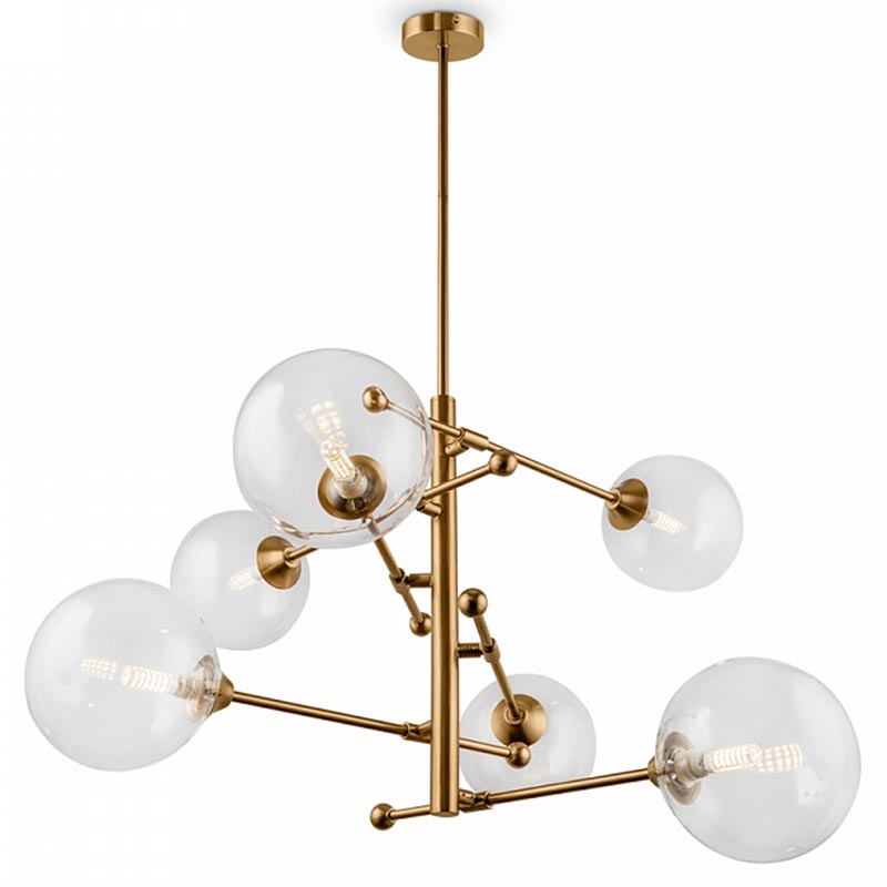 Люстра Gallotti & Radice Bronze 6 Бронза Люстра Gallotti & Radice Bronze 6 Бронза в Челябинске | Loft Concept