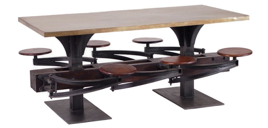 Обеденный стол Perrin Communal Table Loft - фото №3