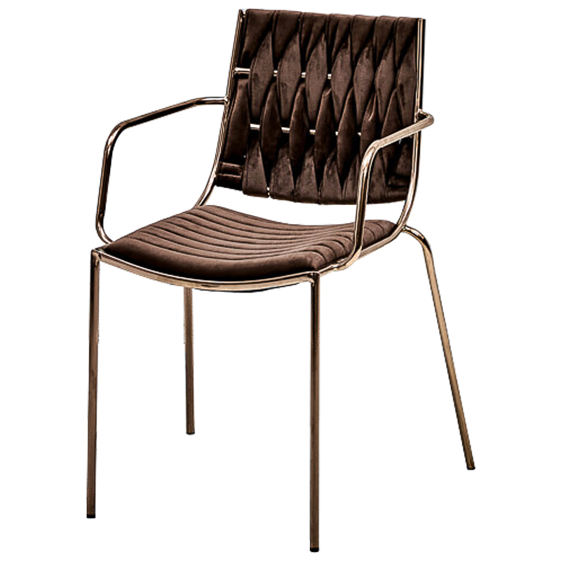 Стул Benita Stool Шоколад Бронза Стул Benita Stool Шоколад Бронза в Челябинске | Loft Concept