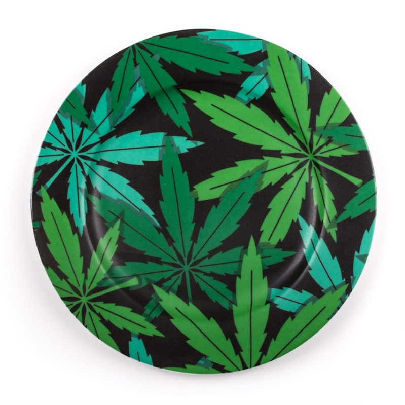 Тарелка Seletti Porcelain Plate Weed Зеленый Тарелка Seletti Porcelain Plate Weed Зеленый в Челябинске | Loft Concept
