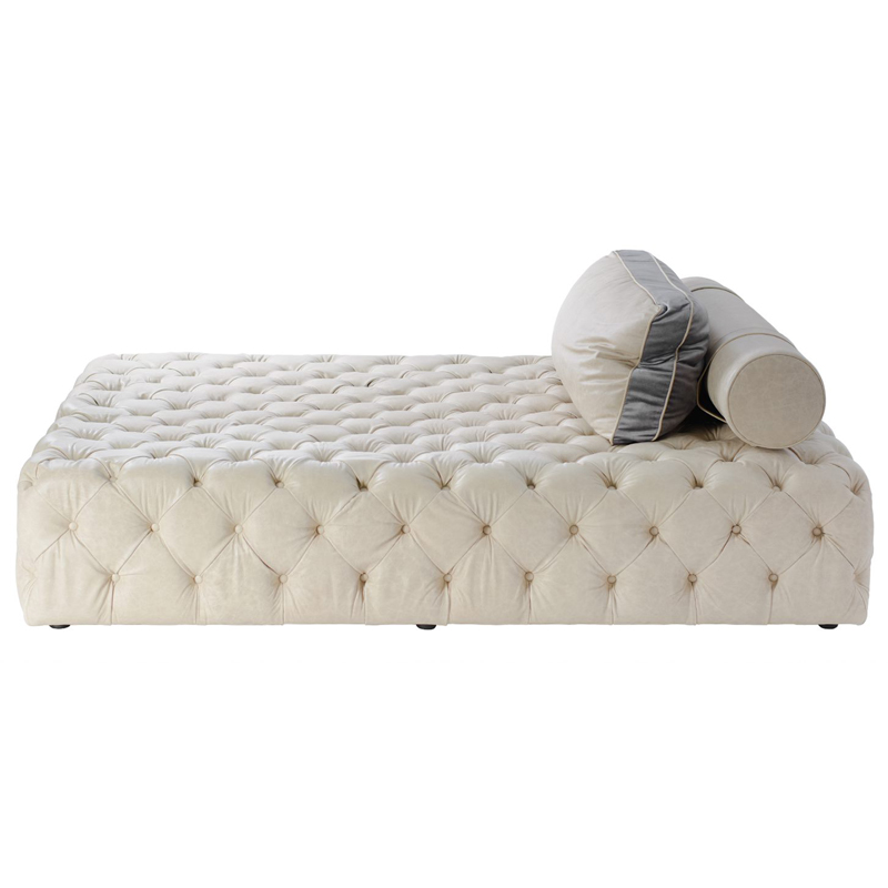 Кушетка Chinzi Lounge Sofa milky Молочный Кушетка Chinzi Lounge Sofa milky Молочный в Челябинске | Loft Concept