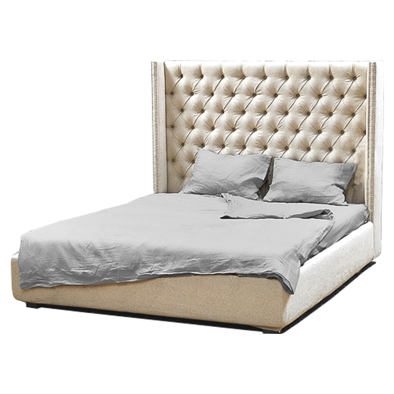Кровать Lord Bed Beige Бежевый Кровать Lord Bed Beige Бежевый в Челябинске | Loft Concept