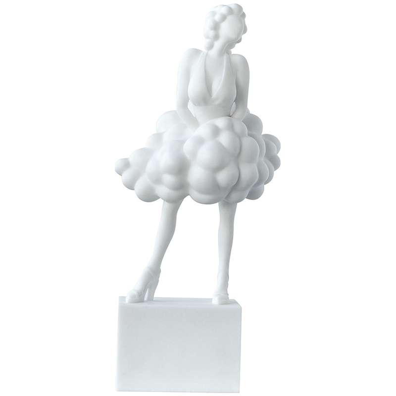 Декоративная статуэтка Marilyn Cloud Dress Statuette Белый Декоративная статуэтка Marilyn Cloud Dress Statuette Белый в Челябинске | Loft Concept